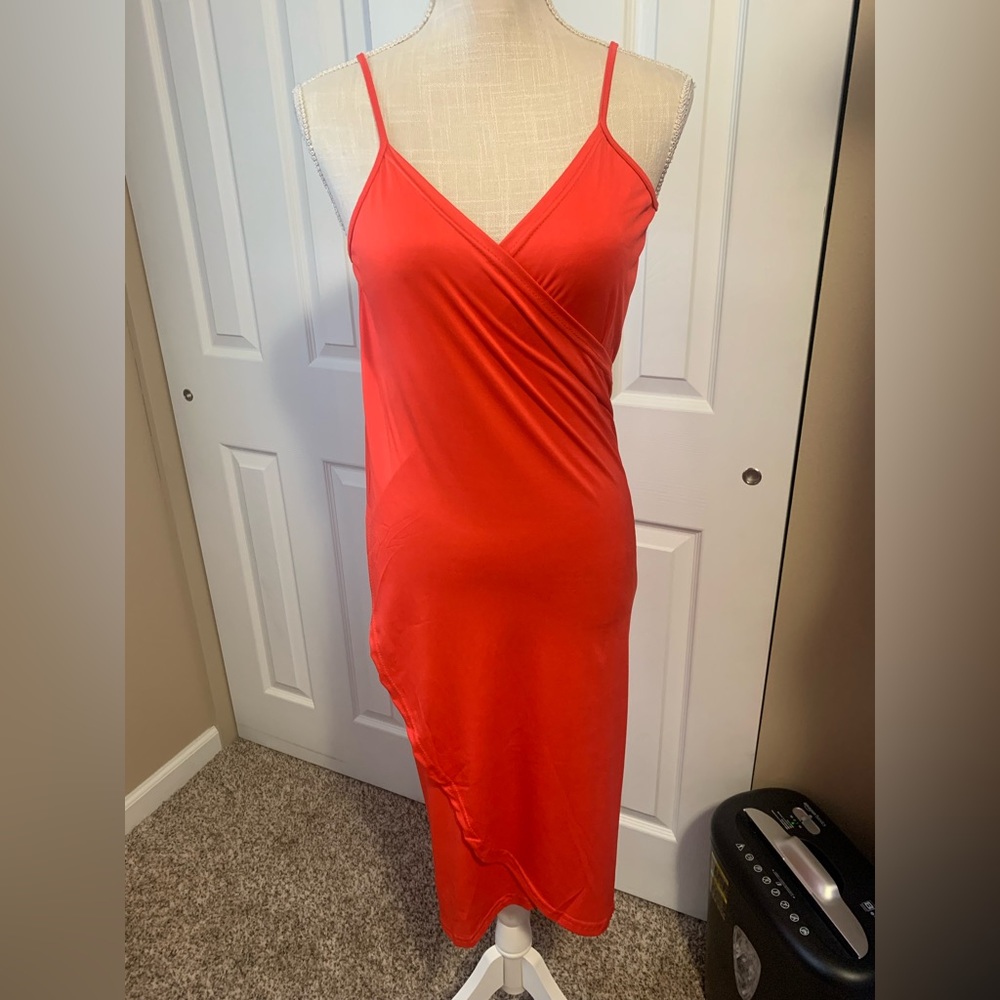 Wrap around dress. I have NEVER WORN THIS.